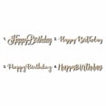 thumbnail image 1 of Happy Birthday Sign Unfinished Wood Cutout Home Decor DIY Option 3- 14" Wide / 1/8", 1 of 3