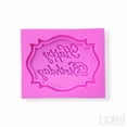 thumbnail image 1 of Happy Birthday Silicone Fondant Mold, 2.75 x 2.16 Inches | Bakell, 1 of 3