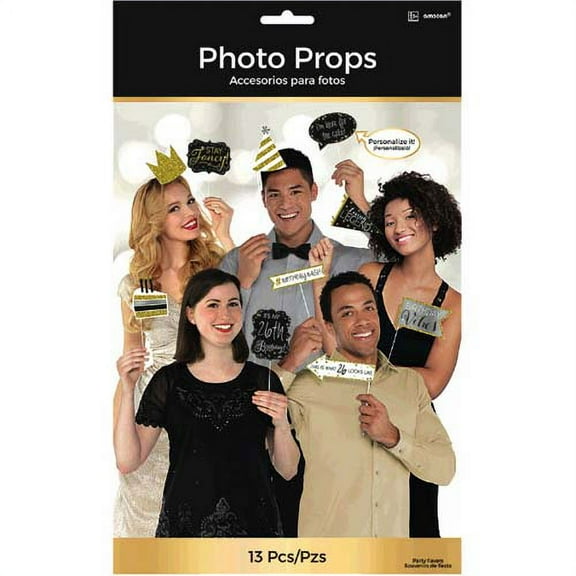 Happy Birthday 'Sparkling Celebration' Photo Prop Set (13pc)