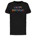 thumbnail image 1 of Happy Birthday. Splash Paint T-Shirt Men -Image by Shutterstock, Male 3X-Large, 1 of 2