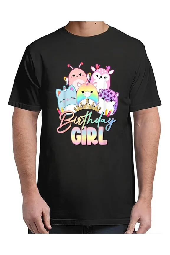Happy Birthday Squish Squad Mallow For Adult S-4XL T-Shirt
