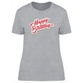 thumbnail image 1 of Happy Birthday Sticker Style T-Shirt Women -Image by Shutterstock, Female x-Large, 1 of 2