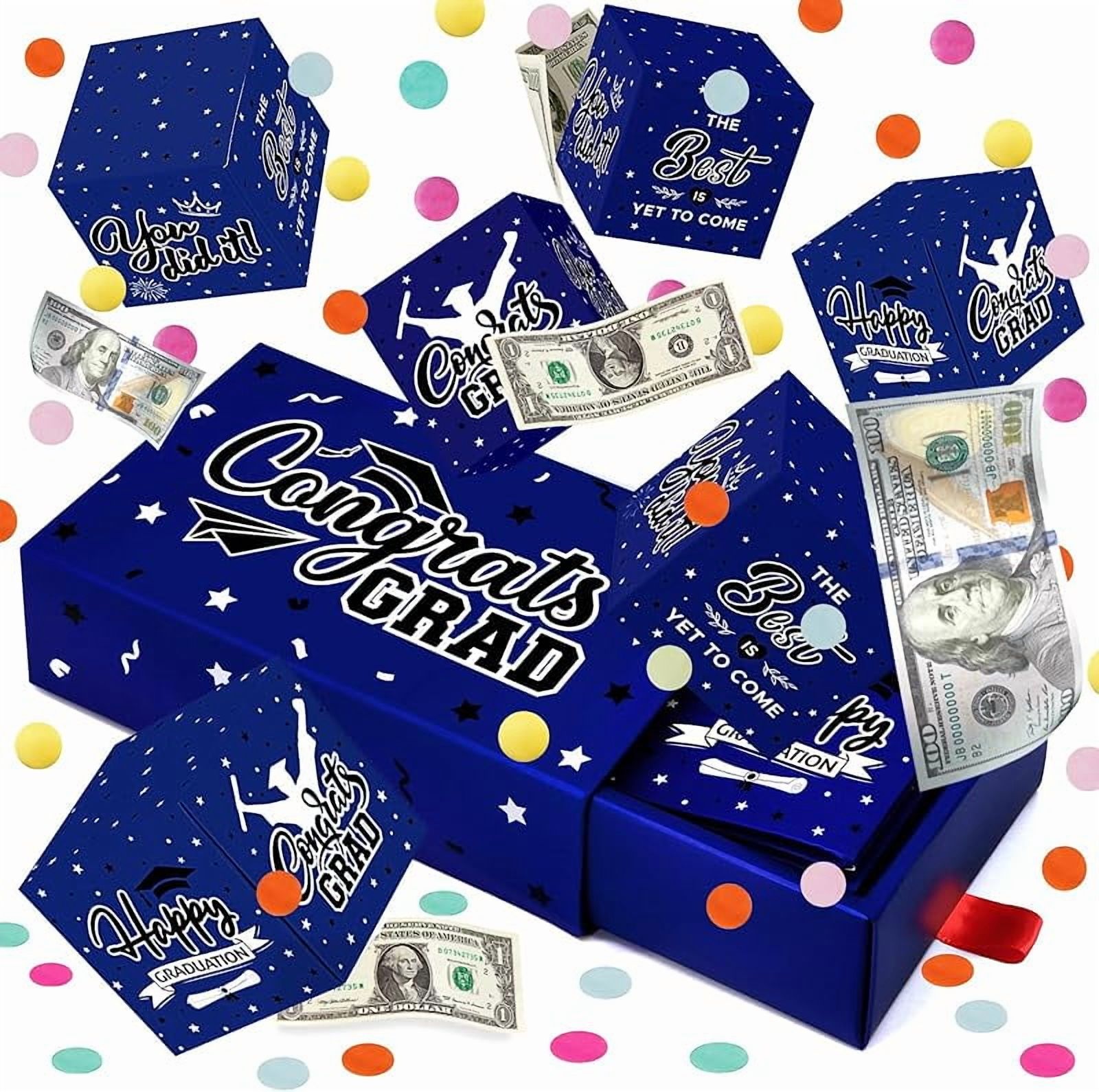 Happy Birthday Surprise Gift Box Explosion for Money - DIY Pop Out ...