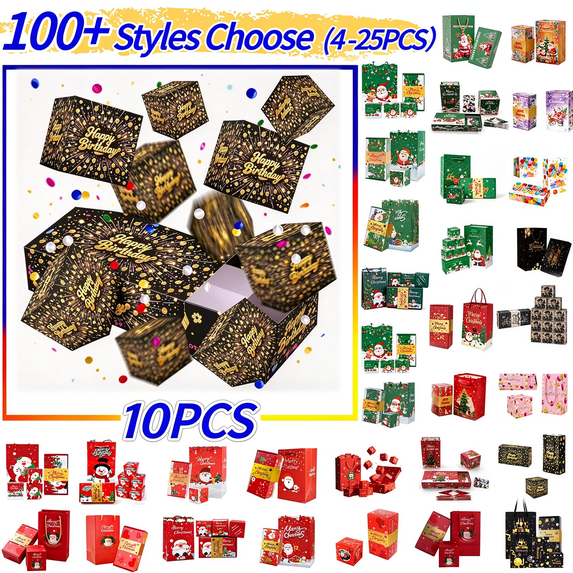 Happy Birthday Surprise Money Explosion Gift Box, Pop Up Box with ...