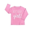 thumbnail image 1 of Happy Birthday T-Shirt (Girls 1 to 12) Sassy Kids Party Tee - Sweet Baby/Toddler Outfit 10 Pink Heather LS, 1 of 6