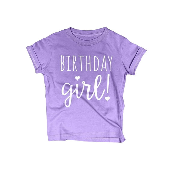 Happy Birthday T-Shirt (Girls 1 to 12) Sassy Kids Party Tee - Sweet Baby/Toddler Outfit 2T
