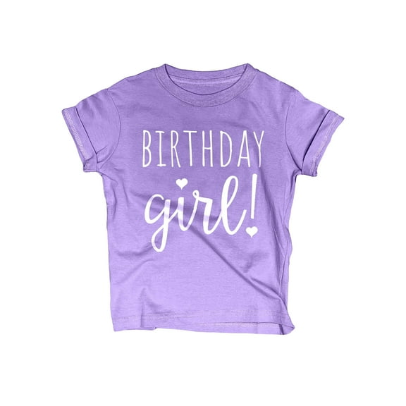 Happy Birthday T-Shirt (Girls 1 to 12) Sassy Kids Party Tee - Sweet Baby/Toddler Outfit 2T
