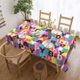 thumbnail image 1 of Happy Birthday Tablecloth Rectangle, Birthday Table Cloth for Home Party Dining Table Decor, Multi-Use Washable Bithday Gift Tablecloth, 1 of 6