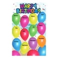 thumbnail image 1 of Happy Birthday Theme Birthday Poster  Classroom Decorations Calendar for Back to School Bulletin Board Teaching Supplies Perfect holiday gift, 1 of 1
