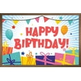 thumbnail image 1 of Happy Birthday Wall Poster, 22.375" x 34" Framed, 1 of 6