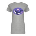 thumbnail image 1 of Happy Birthday Whale Shaped Tee Women's -Image by Shutterstock, 1 of 2