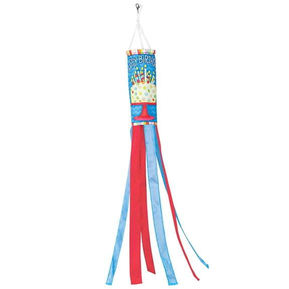 Happy Birthday Windsock by Fox River Creations