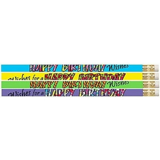 26746 HAPPY BIRTHDAY FROM YOUR TEACHER DZ MOTIVATIONAL FUN PENCILS -  Factory Select