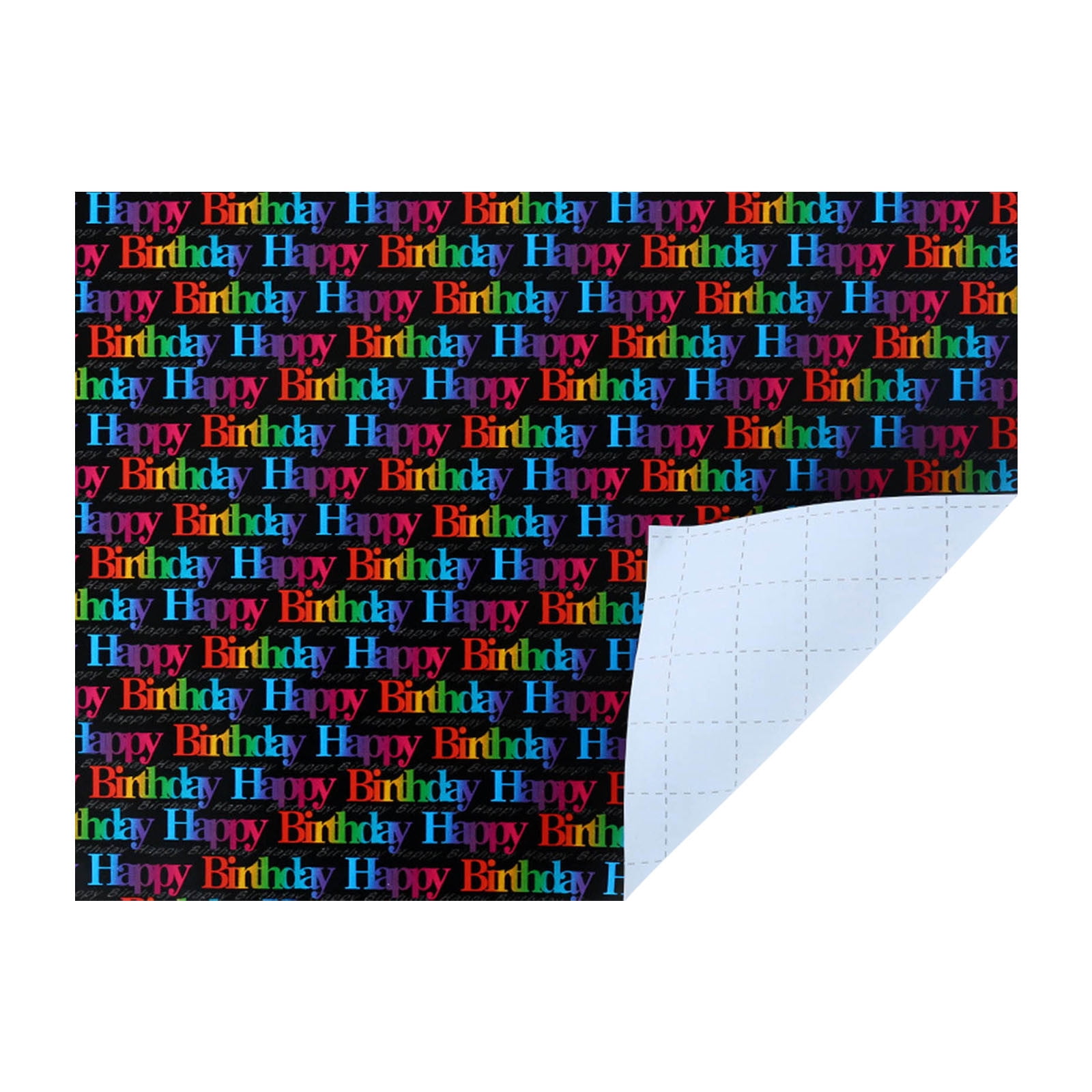 Happy Birthday Wrapping Paper Gift Wrapping Paper 80g Coated Paper ...
