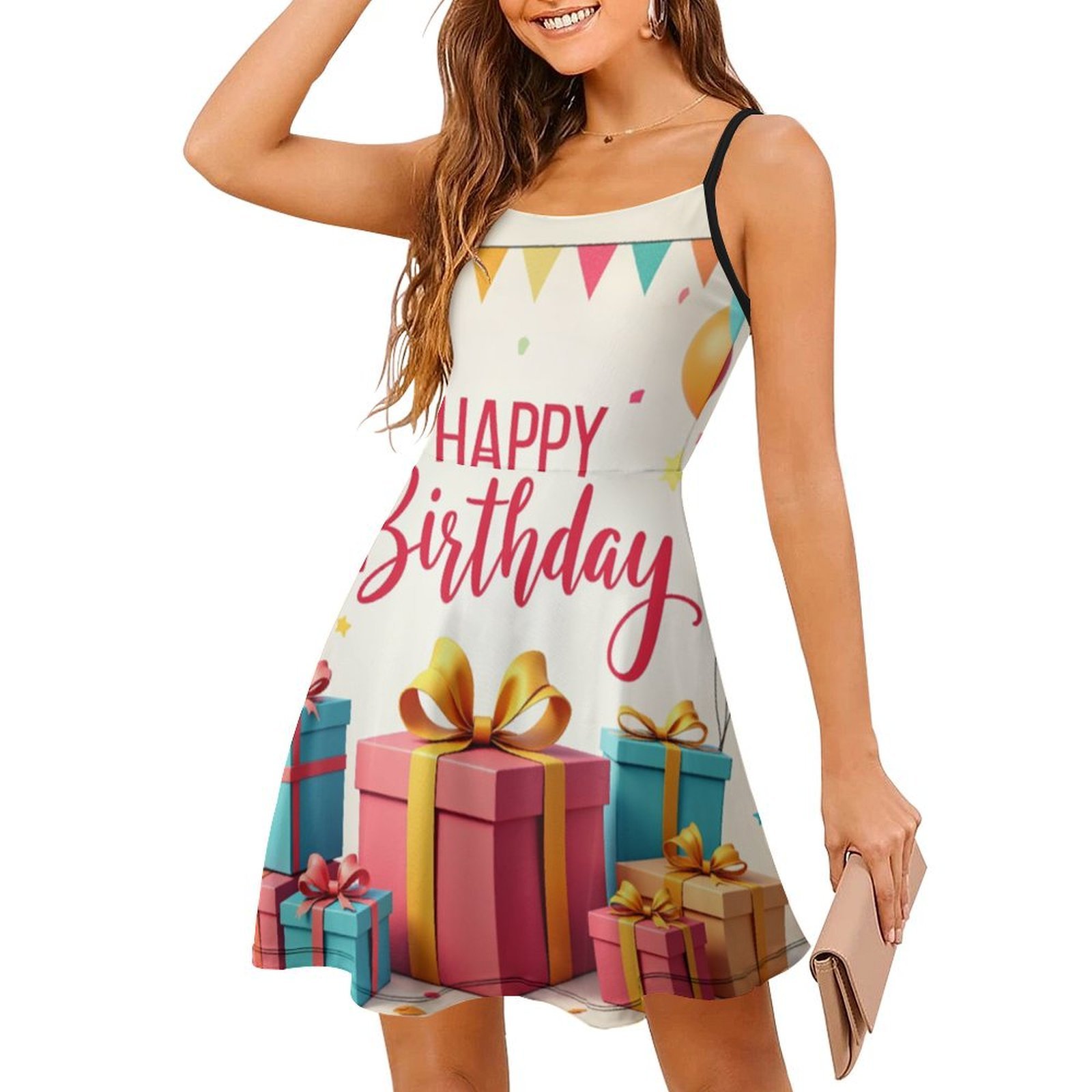 homecoming dress black long Beatrice Sheath Appliques Prom with Spaghetti Straps GERLIN - Size 16-41 Size:US 22Plus / UK 26 / EU 52 Embellishment_Embroidered