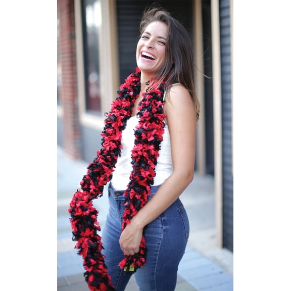 Happy Boa Featherless Black Red