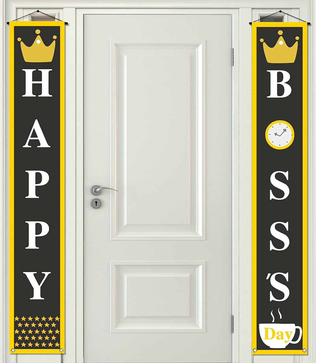 Happy Bosss Day Porch Banner Best Boss Ever Office Celebration Front