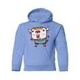 thumbnail image 1 of Happy Buffalo Hoodie Juniors -Image by Shutterstock,  Large, 1 of 4