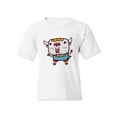 thumbnail image 1 of Happy Buffalo T-Shirt Juniors -Image by Shutterstock,  Large, 1 of 4