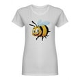 thumbnail image 1 of Happy Bumble Bee Shaped Tee Women's -Image by Shutterstock, 1 of 2