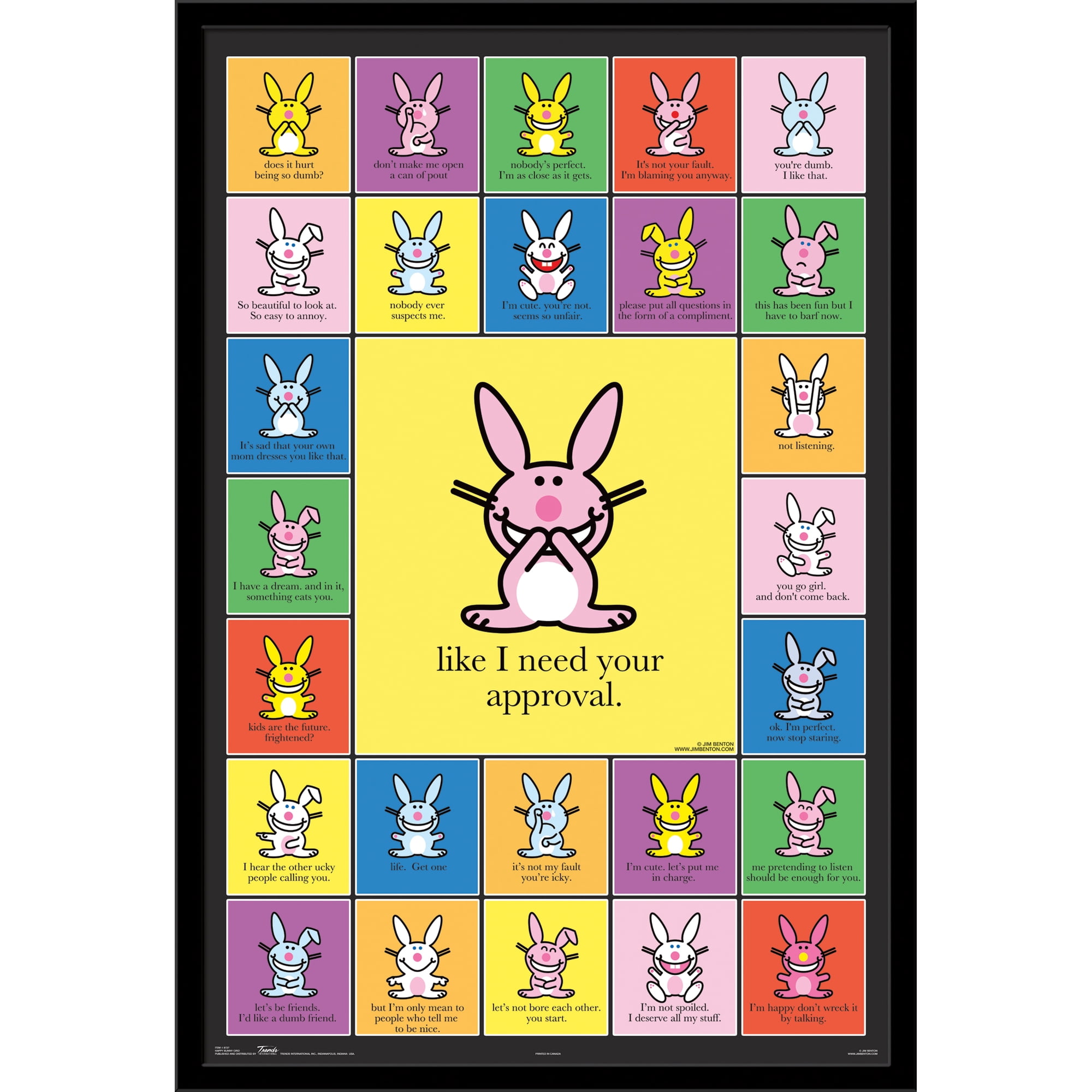 Mean Happy Bunny Quotes