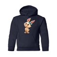 thumbnail image 1 of Happy Bunny Hoodie Juniors -Image by Shutterstock,  Medium, 1 of 4