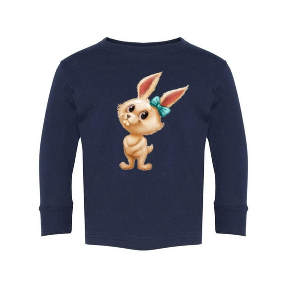 Happy Bunny Long Sleeve Toddler -Image by Shutterstock, 3 Toddler