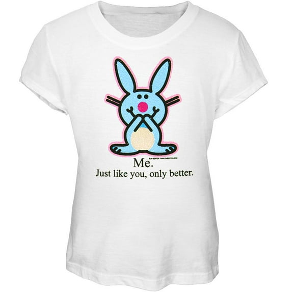 Happy Bunny - Me Only Better Girls Youth T-Shirt - Large