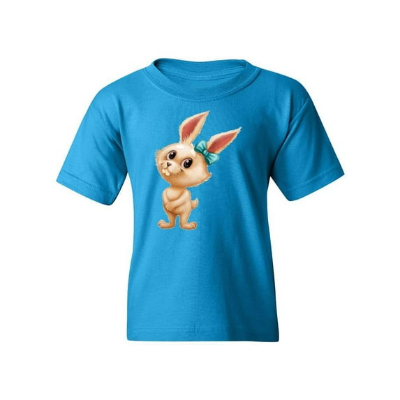 Happy Bunny T | | Size Sapphire,XS (Youth T-shirt),Juniors