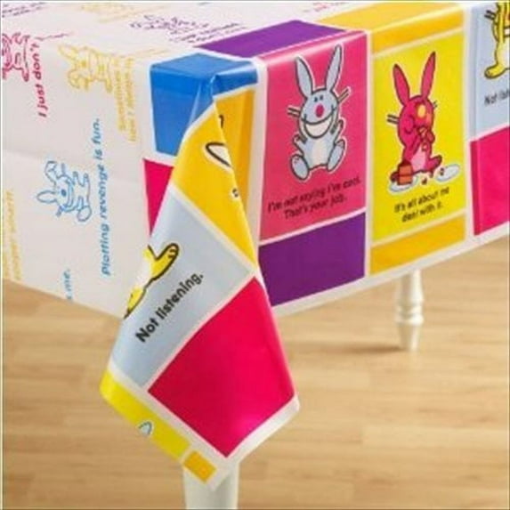 Happy Bunny Table Cover (1ct)