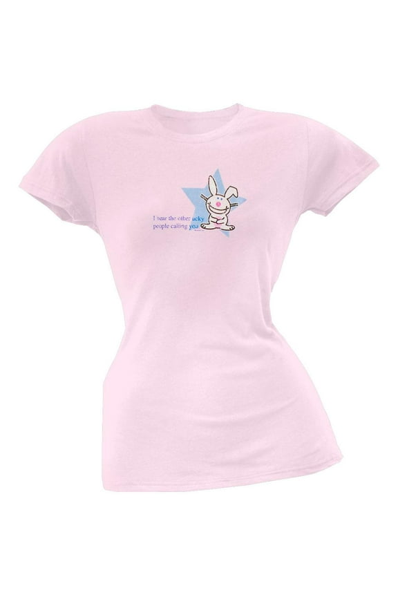 Happy Bunny - Ucky People Ladies T-Shirt - X-Large