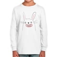 thumbnail image 1 of Happy Bunny W Braces Long Sleeve Toddler -Image by Shutterstock,  2 Toddler, 1 of 4