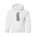 thumbnail image 1 of Happy Bunny With Carrot Hoodie Juniors -Image by Shutterstock,  Large, 1 of 4