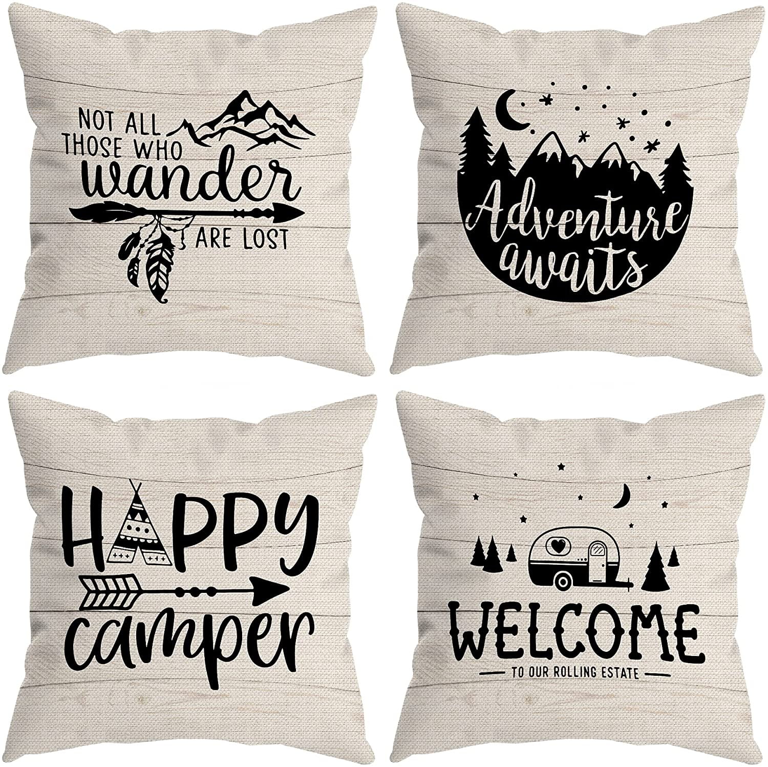 Camper pillow clearance cases