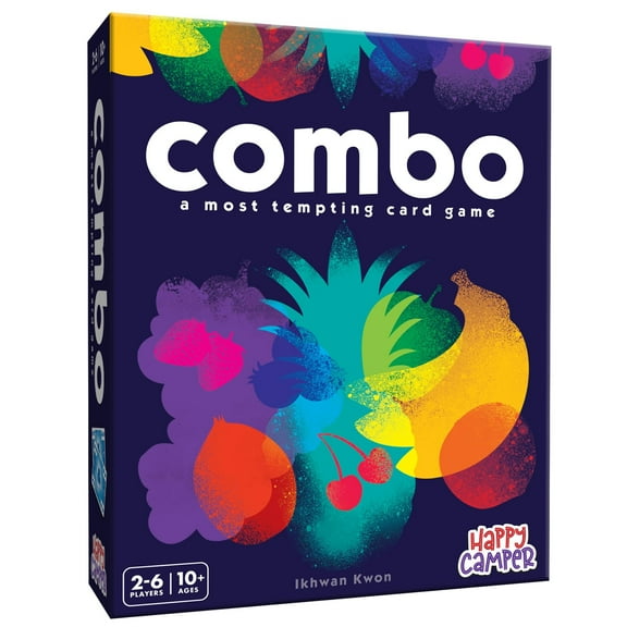 Happy Camper - Combo - A Most Tempting Card Game | Semi-Cooperative Poker/Rummy | Super Portable | Perfect for Family Game Night | 2-6 Players, Ages 10+
