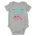thumbnail image 1 of Happy Camper - Funny Outdoor Outfit - Let The Adventure Begin - Cute One-Piece Infant Baby Bodysuit, 1 of 4