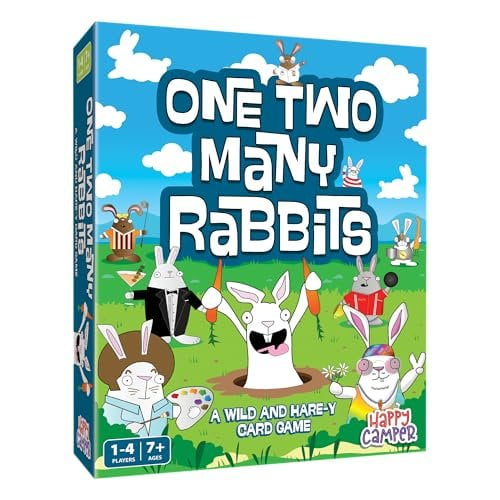 Happy Camper Games One Two Many Rabbits (Second Edition) New