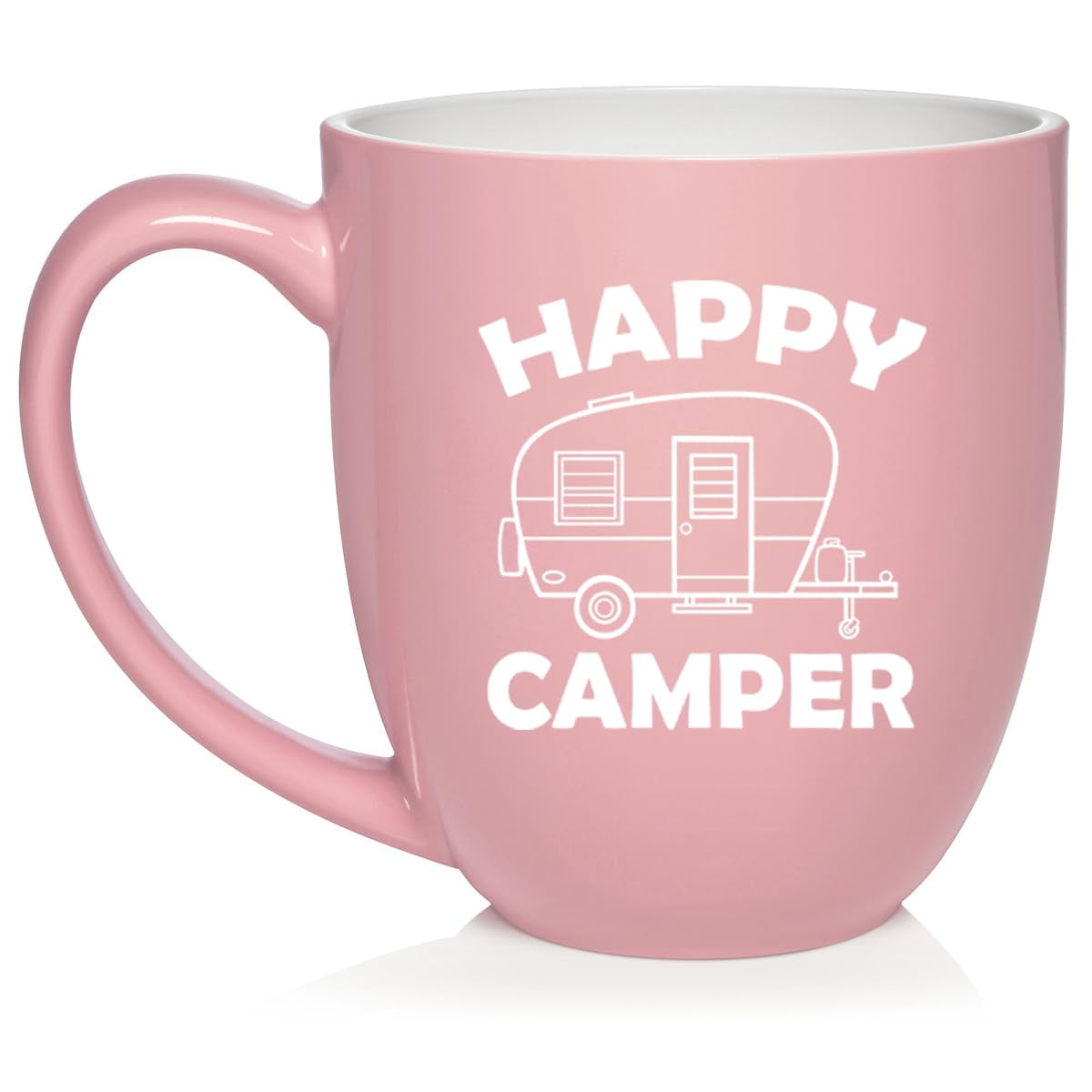 Happy Camper, Gift For Camper, Camping Gift, RV Gift, Gift For RV Owner Ceramic Coffee Mug Tea