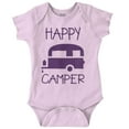thumbnail image 1 of Happy Camper Outdoorsy Romper Boys or Girls Infant Baby Brisco Brands 12M, 1 of 6