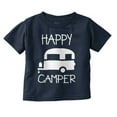 thumbnail image 1 of Happy Camper Outdoorsy Toddler Boy Girl T Shirt Infant Toddler Brisco Brands 12M, 1 of 6