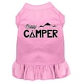 thumbnail image 1 of Mirage Pet Happy Camper Screen Print Dog Dress Light Pink XL, 1 of 10