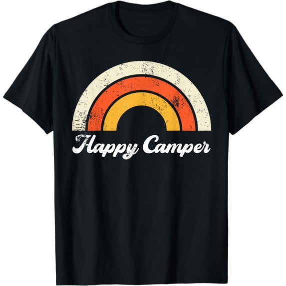 Happy Camper Shirt. Shirts For Women Shirts For Men Graphic T-Shirt