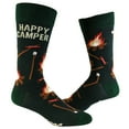 thumbnail image 1 of Happy Camper Socks Funny Camping Cool Hiking Graphic Vintage Footwear, 1 of 7