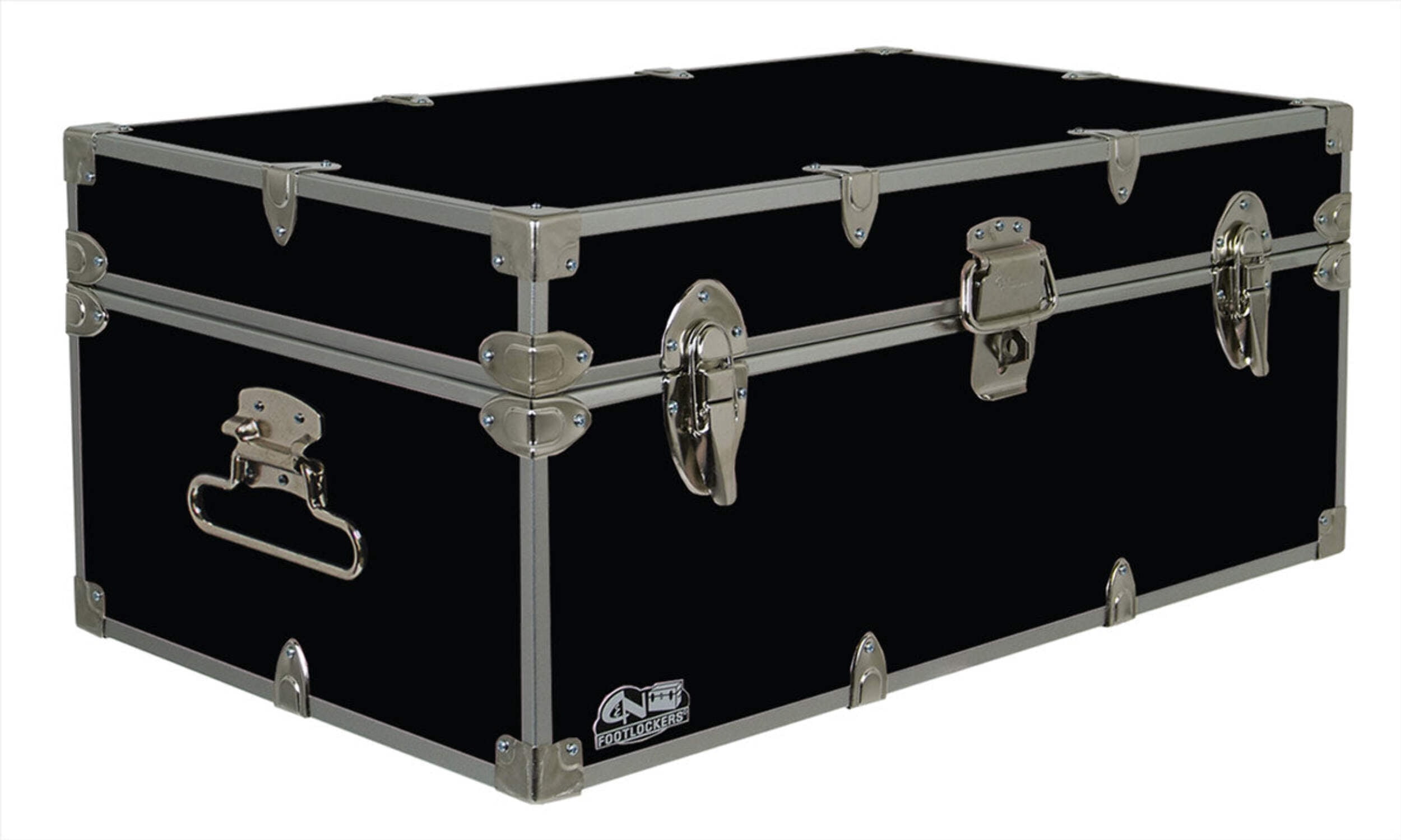 Happy Camper Steel Footlocker Trunk 32x18x13.5 Walmart