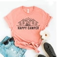 thumbnail image 1 of Happy Camper T-shirt Campers Life Shirt Funny Camping Gift Family Travel Mom Tee Adventure T-shirt Glamping Personalized, 1 of 3