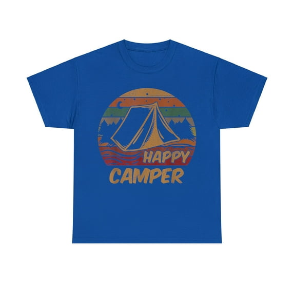 Happy Camper Tent Camping Shirts