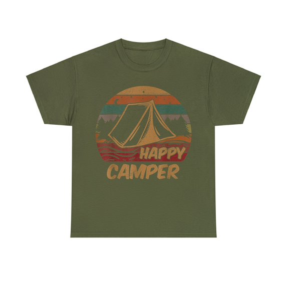 Happy Camper Tent Camping Shirts