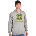 thumbnail image 1 of Happy Camper US Forest Service Zip Up Hoodie Men's Women's Brisco Brands S, 1 of 6