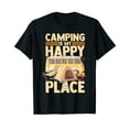 Happy Camper Van Glamper Glamping Queen TShirt