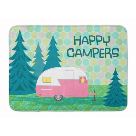 Happy Campers Glamping Trailer Machine Washable Memory Foam Mat